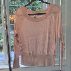 CAbi Soft Blush Long Sleeve Top